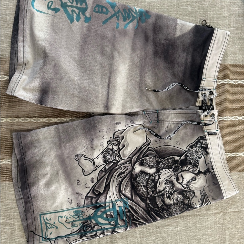 Affliction Men's Swim trunks Board Shorts